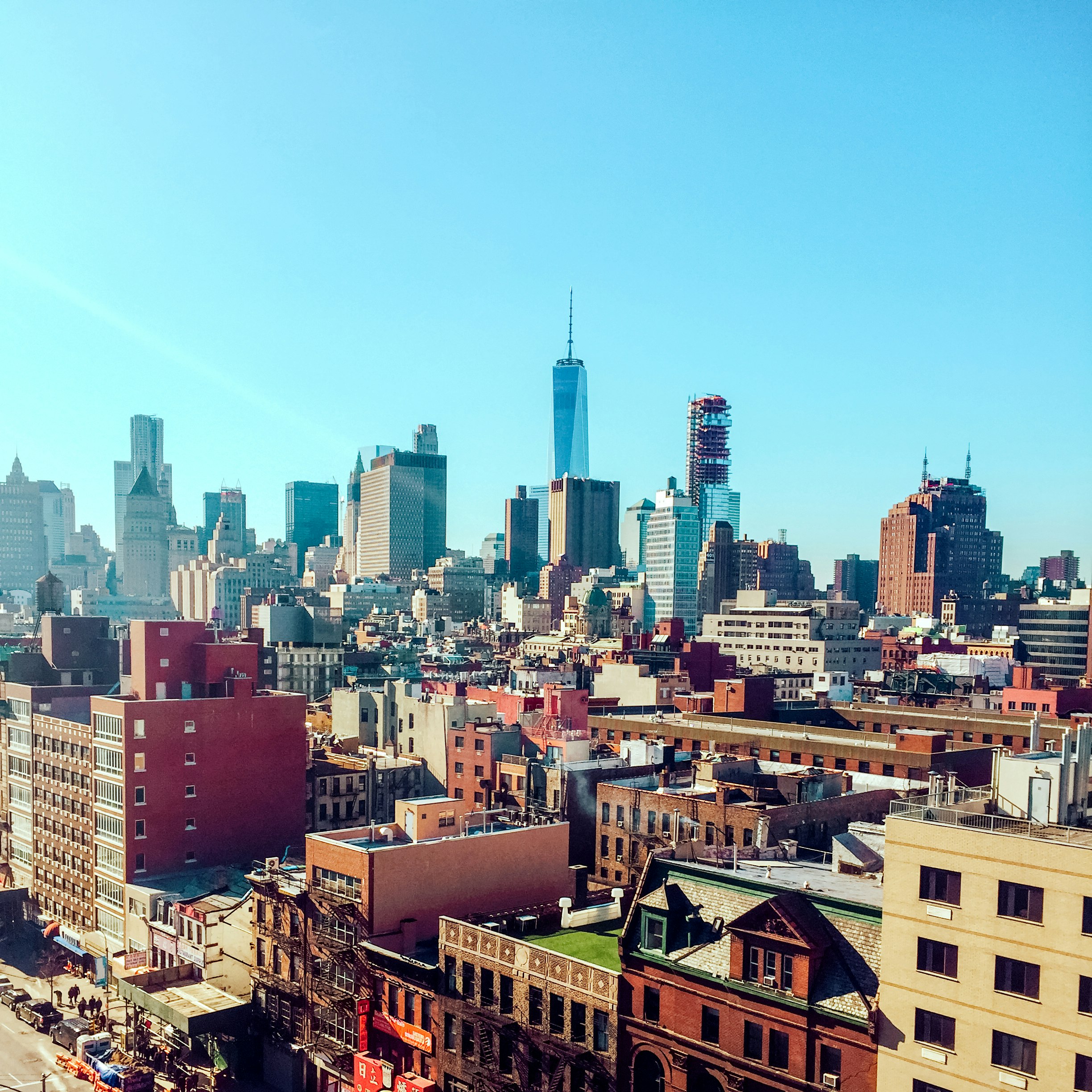 high rise buildings during daytime